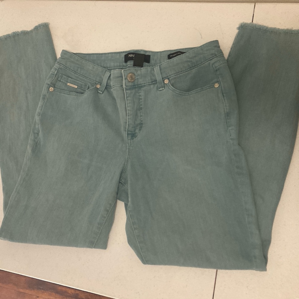 Nine West Teal Skinny Jeans